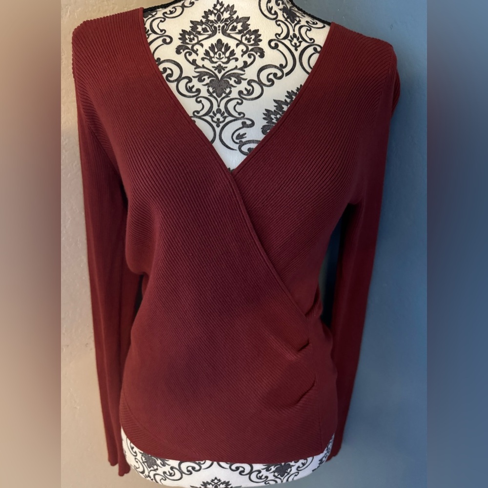 Halogen Sexy V-Neck Sweater NWOT